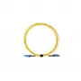 Cabo de patch de fibra ótica duplex BlueOptics, MDC-UPC para MDC-UPC, monomodo 9/125µm, G.657, 3m, azul