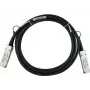 Cabo Direct Attach Copper QSFP28 BlueOptics ET7402-DAC-50CM-BL 0,5m preto