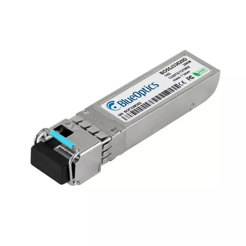 SFP+ BlueOptics BO55J33620D compatível com Ruckus 10G-SFPP-BXD-20-S