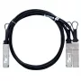 BlueOptics Lenovo 4Z57A14194 Cabo Breakout Direct Attach (DAC) QSFP56 BlueLAN Compatível - Passivo 200G para 2x100G Twinaxial Cobre, QSFP56 para 2xQSFP56, 2m