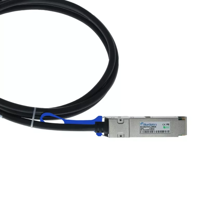 BlueOptics D-Link DEM-CB100Q28-4S28-2 BlueLAN Cabo Breakout Direct Attach Passivo 100GBASE-CR4 QSFP28 para 4x25GBASE-CR SFP28, 2m