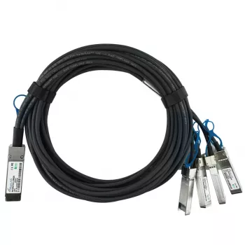 Cabo Breakout Direct Attach BlueOptics Dell 2CGD4 BlueLAN SC282701L0.5M26 Passivo 100GBASE-CR4 QSFP28 para 4x25GBASE-CR SFP28, 0,5 m
