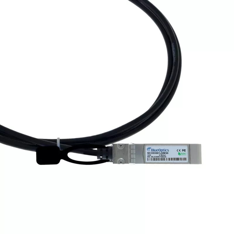 Cabo DAC SFP+ BlueOptics 942280004 BlueLAN compatível, 4 m (24 AWG) - passivo 10GbE