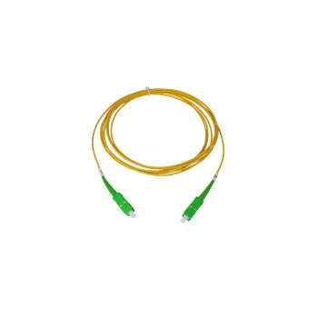 BlueOptics Cabo de patch de fibra óptica simplex SC-APC/SC-APC monomodo 10 metros