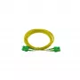 Cabo de patch de fibra ótica duplex BlueOptics SC-APC/SC-APC monomodo 3 metros