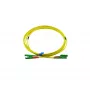 Cabo de patch de fibra ótica duplex BlueOptics E2000-APC para E2000-APC monomodo 7,5m