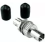 Adaptador de fibra ótica ST/PC simplex BlueOptics para multimodo OM4, caixa metálica, ferrule de cerâmica, atenuação de inserção <0,2 dB, -40°C a +85°C (SFC23FK)