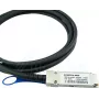 Compatível Extreme Networks 10423 BlueLAN Cabo Breakout Direct Attach Passivo 100GBASE-CR4 QSFP28 para 4x25GBASE-CR SFP28, 3m, AWG26 (10423-BL)