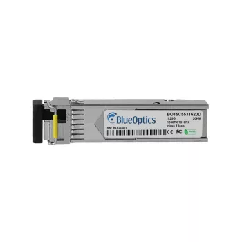 BlueOptics Zyxel SFP-BX1550-E Compatível BO15C5531620D SFP Transceiver, 1000BASE-BX-D, Monomodo, LC Simplex, TX1550nm/RX1310nm, 10 km