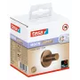 Crochet para toalhas TESA MOON BRONZE adesivo metal 6 kg