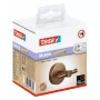 Crochet para roupão tesa MOON Bronze, autoadesivo, metal com revestimento PVD (40604-00000-00)