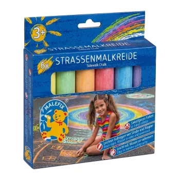 PUSTEFIX MALEFIX Street Chalk pack de 6 Jumbo