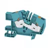 Weidmüller AITB 6 BB 2C BL borne de passagem, 6 mm², azul, 2668710000