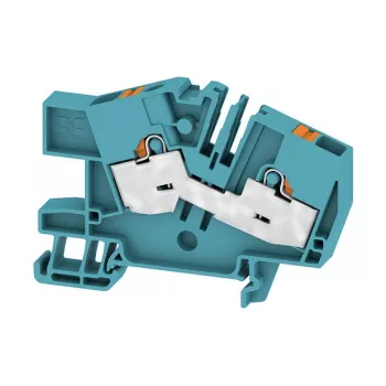 Weidmüller AITB 6 BB 2C BL borne de passagem, 6 mm², azul, 2668710000