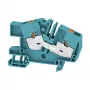 Weidmüller AITB 6 BB 2C BL borne de passagem, 6 mm², azul, 2668710000