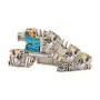 Weidmüller AITB 2.5 BB NDT-L-PE borne de instalação, 3 níveis, ligação por parafuso, 2,5 mm², bege, 2668950000