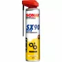 SONAX spray de óleo multiusos 400 ml – lubrificante, proteção anticorrosão, desbloqueador de ferrugem