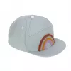 Chapéu de sol infantil Lassig Little Gang Rainbow azul-claro 1-2 anos