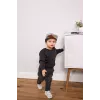 Chapéu de sol infantil Lassig Little Gang Rainbow azul-claro 1-2 anos