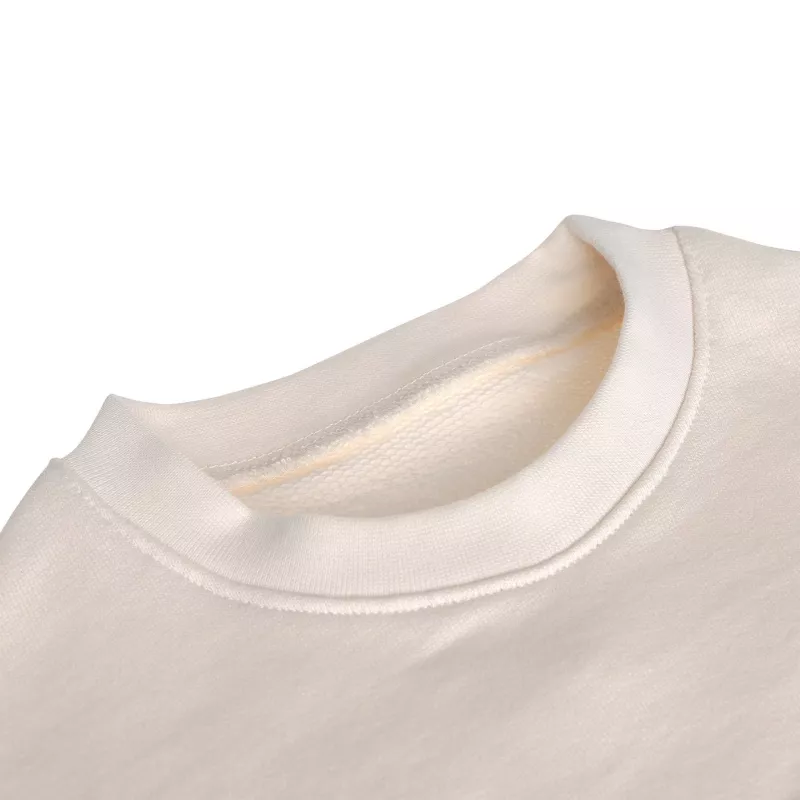 Hoodie de algodão orgânico Lassig Little Gang Free Milky 2-4 anos