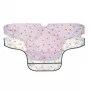 Babetes com mangas e bolsa de recolha Lässig Happy Rascals Herz, 2 unidades, 6-24 meses, poliéster impermeável