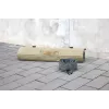 Tigela de viagem dobrável para cães PALOPA Tura antracite 1000 ml