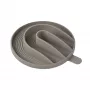 Inserção de comedouro lento em silicone para cães PALOPA Yumo taupe