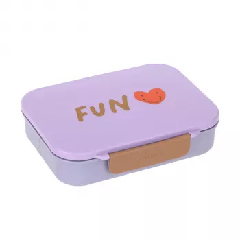 Lassig Bento 12100157012 Little Gang Heart Purple lancheira