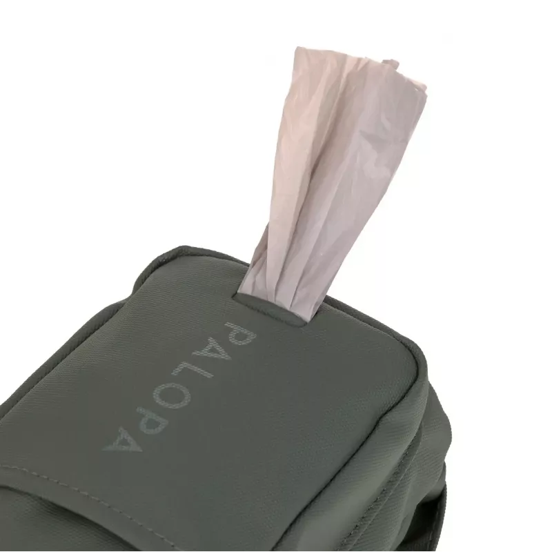 PALOPA 2 em 1 bolsa para guloseimas de cão e porta-garrafas Boudi Dark Olive