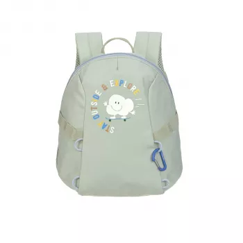 Mini mochila Lassig Tiny Outdoor Cloud Light Khaki