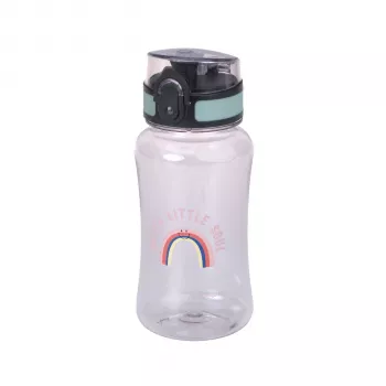 Garrafa de água Tritan Lassig 420 ml Tiny Outdoor Rainbow
