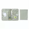 Bolsa de fraldas Lassig Green Label, Leo, 18 x 2,5 x 25,5 cm, com muda de fraldas impermeável, poliéster reciclado, Light Khaki