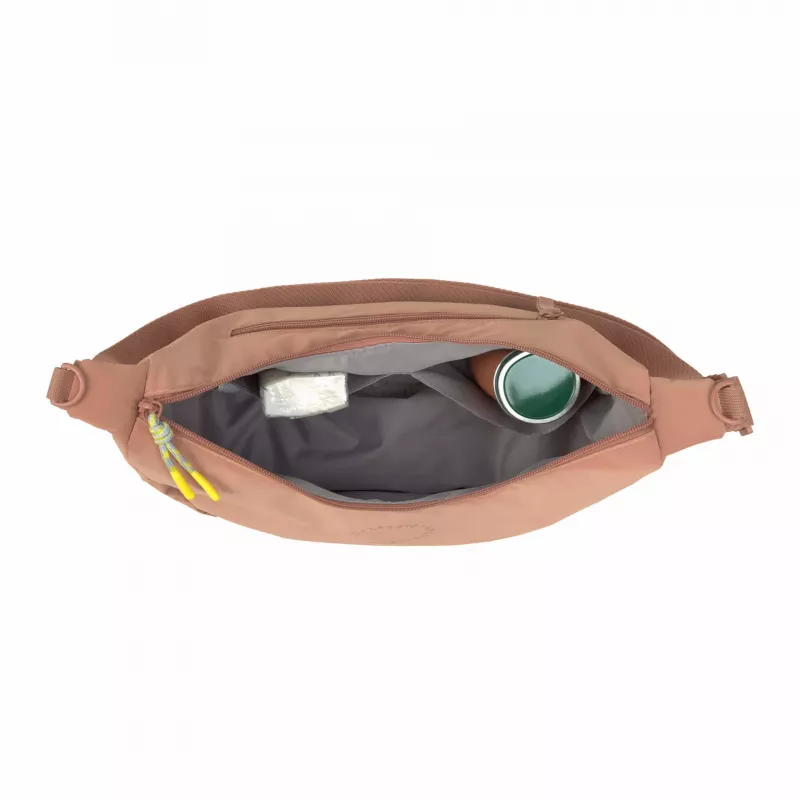 Bolsa de cintura Lassig Green Label Stretch Up Brown