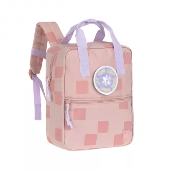 Mini mochila quadrada Lassig Pattern Party Rose
