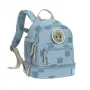Mini mochila Lassig Pattern Party Blue