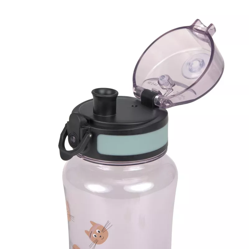 Lassig Garrafa de água Tritan Tiny Team 420 ml Gatinho