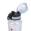 LASSIG Garrafa de água Tritan 420 ml Tiny Team Dog Menta/Azul