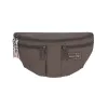 PALOPA Emma Bolsa de Petiscos para Cães Pochete Nylon Enrugado Chocolate