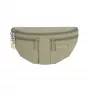 PALOPA Emma Bolsa de Petiscos para Cães Pochete Nylon Enrugado Verde-Oliva Claro