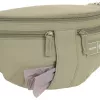PALOPA Emma Bolsa de Petiscos para Cães Pochete Nylon Enrugado Verde-Oliva Claro