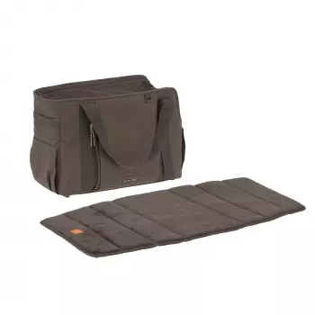 PALOPA Weda Bolsa de Transporte para Cães Enrugada Chocolate para cães até 10 kg