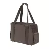 PALOPA Weda Bolsa de Transporte para Cães Enrugada Chocolate para cães até 10 kg