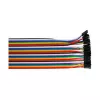 Fios jumper kabelmeister 40 pinos, fios separáveis para Arduino, Raspberry Pi, etc., macho para fêmea