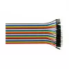 Fios jumper kabelmeister 40 pinos, fios separáveis para Arduino, Raspberry Pi, etc., macho para fêmea
