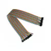 Fios jumper kabelmeister 40 pinos, fios separáveis para Arduino, Raspberry Pi, etc., macho para fêmea