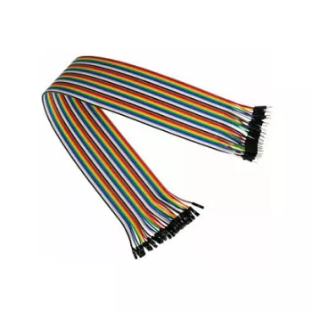 Fios jumper kabelmeister 40 pinos, fios separáveis para Arduino, Raspberry Pi, etc., macho para fêmea