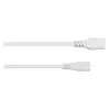 Kabelmeister extensão Euro ficha C8 para tomada C7, branco, 5 m