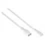 Kabelmeister extensão Euro ficha C8 para tomada C7, branco, 5 m