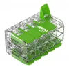 Conector WAGO 221-430 COMPACT 2 condutores, 0,2-4 mm², 15 unidades, Green Range