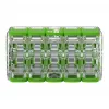 Conector WAGO 221-430 COMPACT 2 condutores, 0,2-4 mm², 15 unidades, Green Range